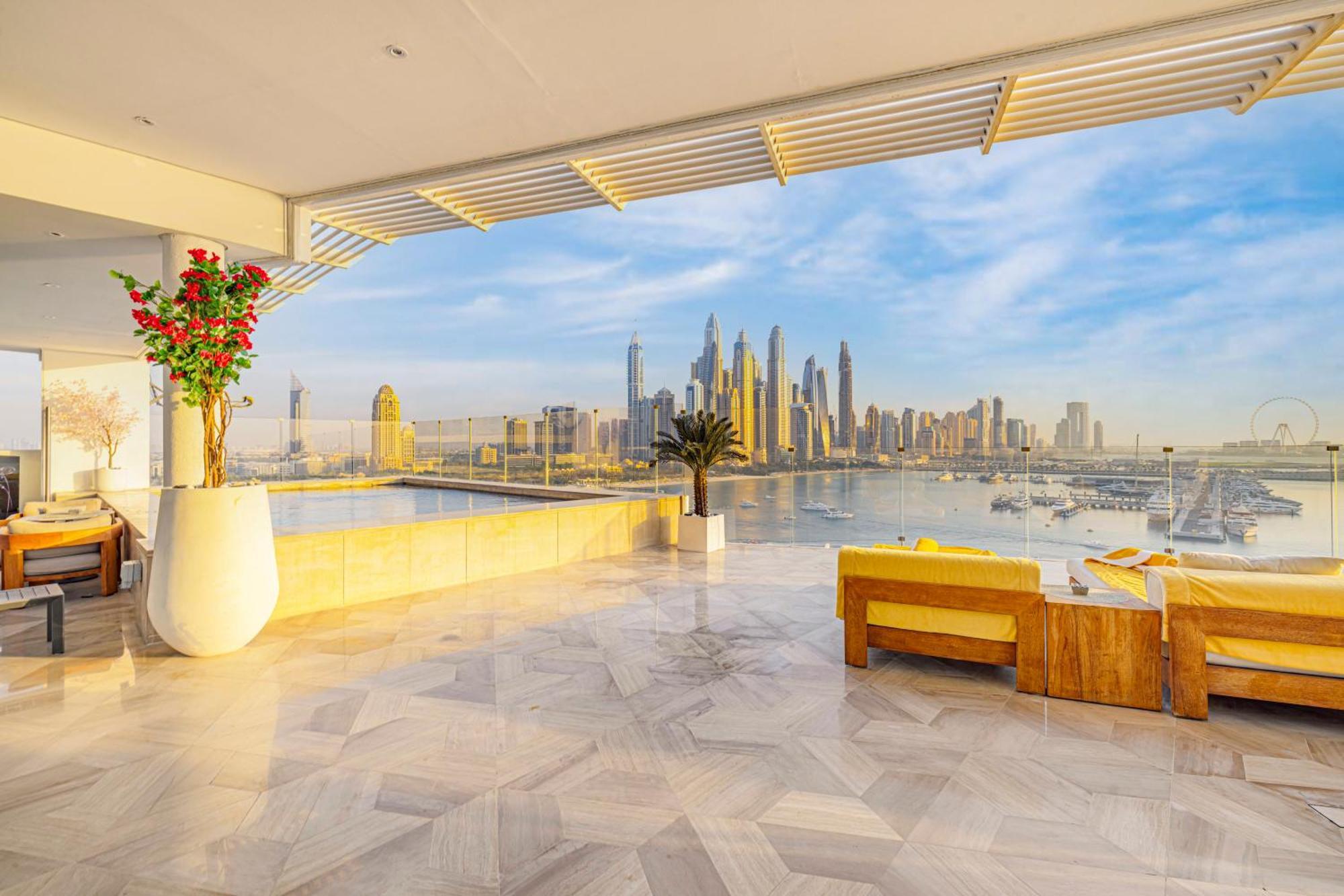 Five Palm Jumeirah 2br Luxury Penthouse , Full Marina View With Private Pool * Dubai